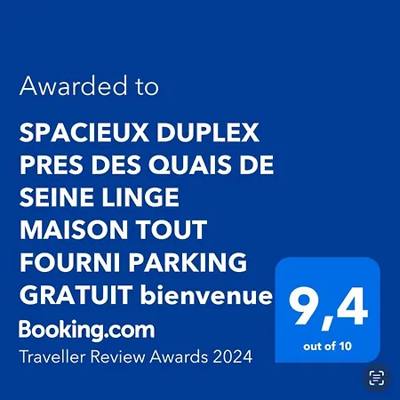 Spacieux Duplex Pres Des Quais De Seine Linge Maison Fourni Parking Gratuit 4 Bienvenue A Vous Apartmán Rouen